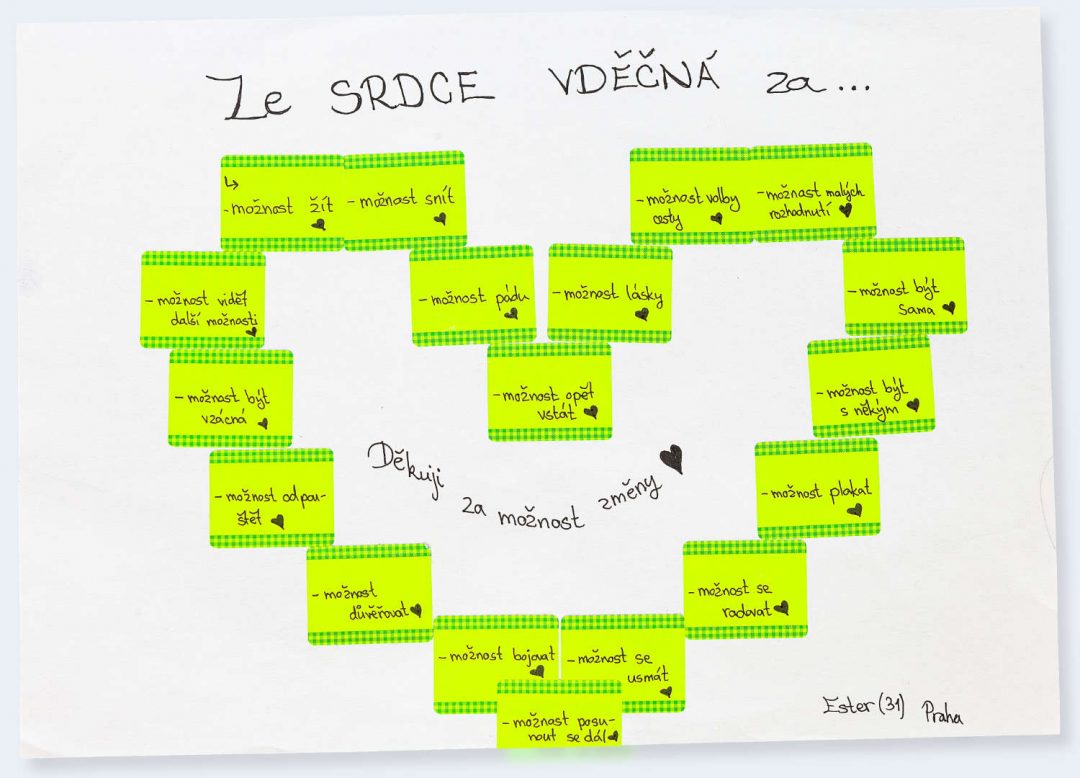 Česká vděčnost - dopis