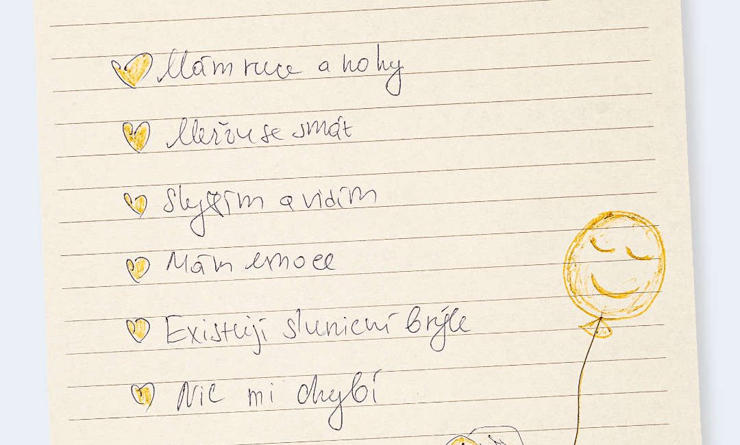 Česká vděčnost - dopis