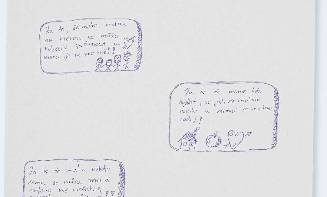 Česká vděčnost - dopis